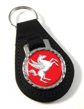 Tuscany Toscana (Italy) Leather Key Fob