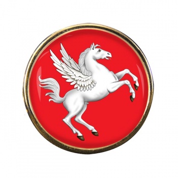 Tuscany Toscana (Italy) Round Pin Badge
