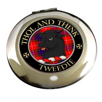 Tweedie Scottish Clan Chrome Mirror