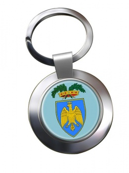 Provincia di Udine (Italy) Metal Key Ring