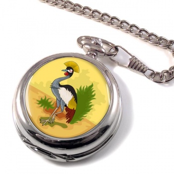 Uganda Badge Pocket Watch