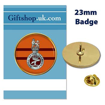 UK Gift Shop Royal Devon Yeomanry, British Army Pin Badge