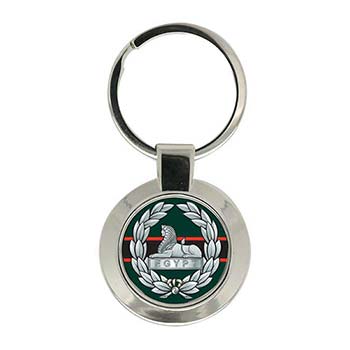 UK Gift Shop The Rifles (Back Badge), British Army Hip Flask