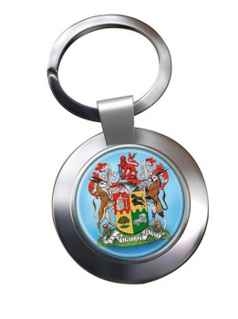 Union of South Africa Metal Key Ring