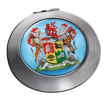 Union of South Africa Round Mirror
