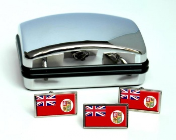 Union of South Africa 1912-1928 Flag Cufflink and Tie Pin Set