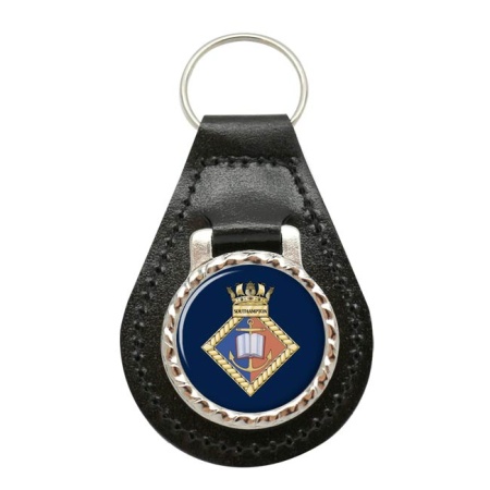 University Royal Naval Unit URNU Southampton, Royal Navy Leather Key Fob