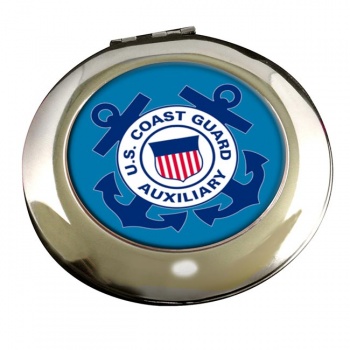 United States Coast Guard Auxiliary Chrome Mirror