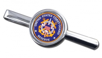 United States Coast Guard Reserve Round Tie Clip