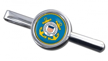 United States Coast Guard Round Tie Clip