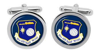 10th Air Base Wing USAF Cufflinks in Box