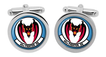 44th Fighter Squadron USAF Cufflinks in Box