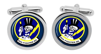 95th Fighter Squadron USAF Cufflinks in Box