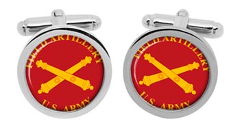 Field Artillery US Army Cufflinks in Box