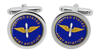 United States Army Aviation Branch Cufflinks in Box