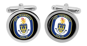 USS Crommelin (FFG-37) Cufflinks in Box