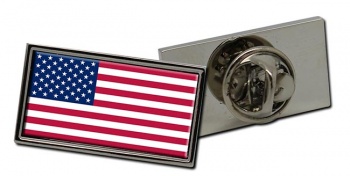 United States Flag Pin Badge