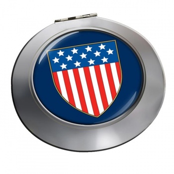 United States Round Mirror