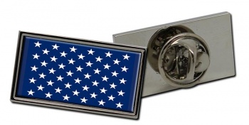 United States Union Jack Flag Pin Badge