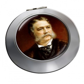 President Chester Arthur Chrome Mirror