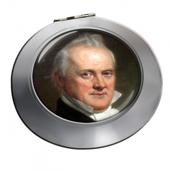 President James Buchanan Chrome Mirror