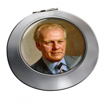 President Gerald Ford Chrome Mirror