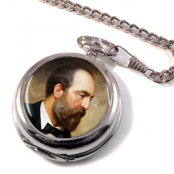President James Garfield Pocket Watch