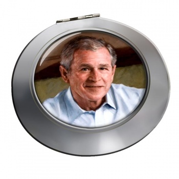 President George W. Bush Chrome Mirror