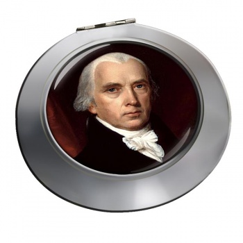 President James Madison Chrome Mirror