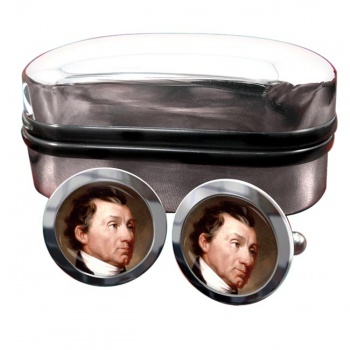 President James Monroe Round Cufflinks