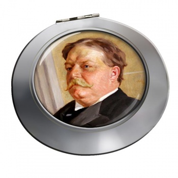 President William Howard Taft Chrome Mirror