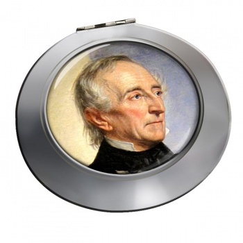 President John Tyler Chrome Mirror