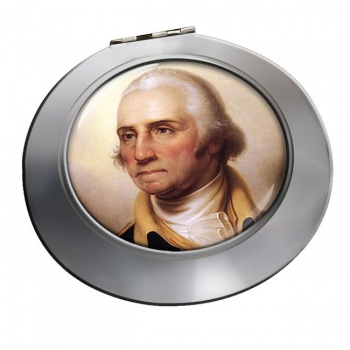 George Washington Chrome Mirror