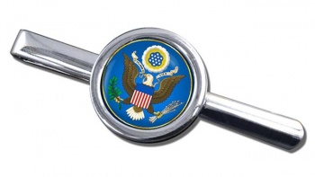 United States Seal obverse Round Tie Clip