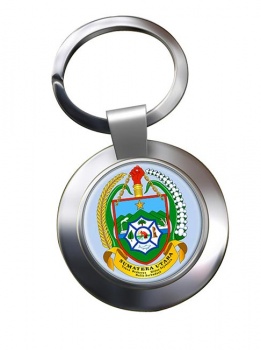 Sumatera Utara (Indonesia) Metal Key Ring