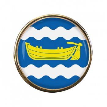 Uusimaa Round Pin Badge