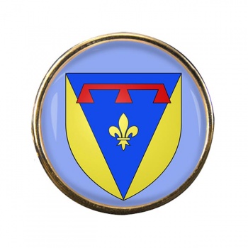 Var (France) Round Pin Badge