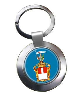 Varese (Italy) Metal Key Ring