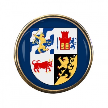 Vastra Gotaland (Sweden) Round Pin Badge