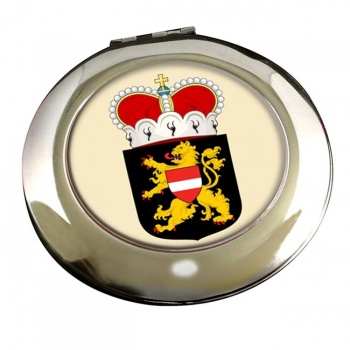 Vlaams-Brabant (Belgium) Round Mirror