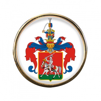 Veszprem Round Pin Badge