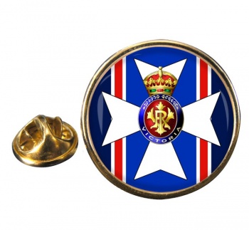 Victorian Order Round Pin Badge
