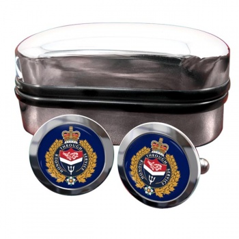 Victoria Police (Canada) Round Cufflinks