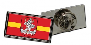 Vilnius (Lithuania) Flag Pin Badge