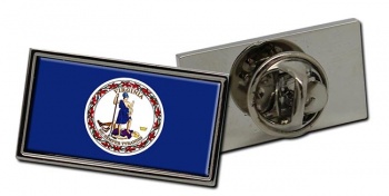 Virginia Flag Pin Badge