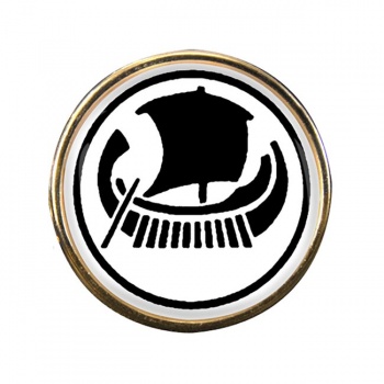 Volos (Greece) Round Pin Badge