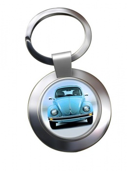 VW Beetle Chrome Key Ring