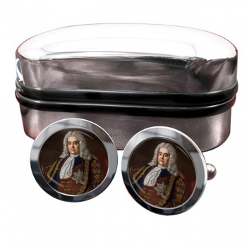 Robert Walpole Round Cufflinks