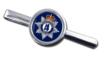 Warwickshire Police Round Tie Clip