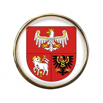 Warminsko-Mazurskie (Poland) Round Pin Badge